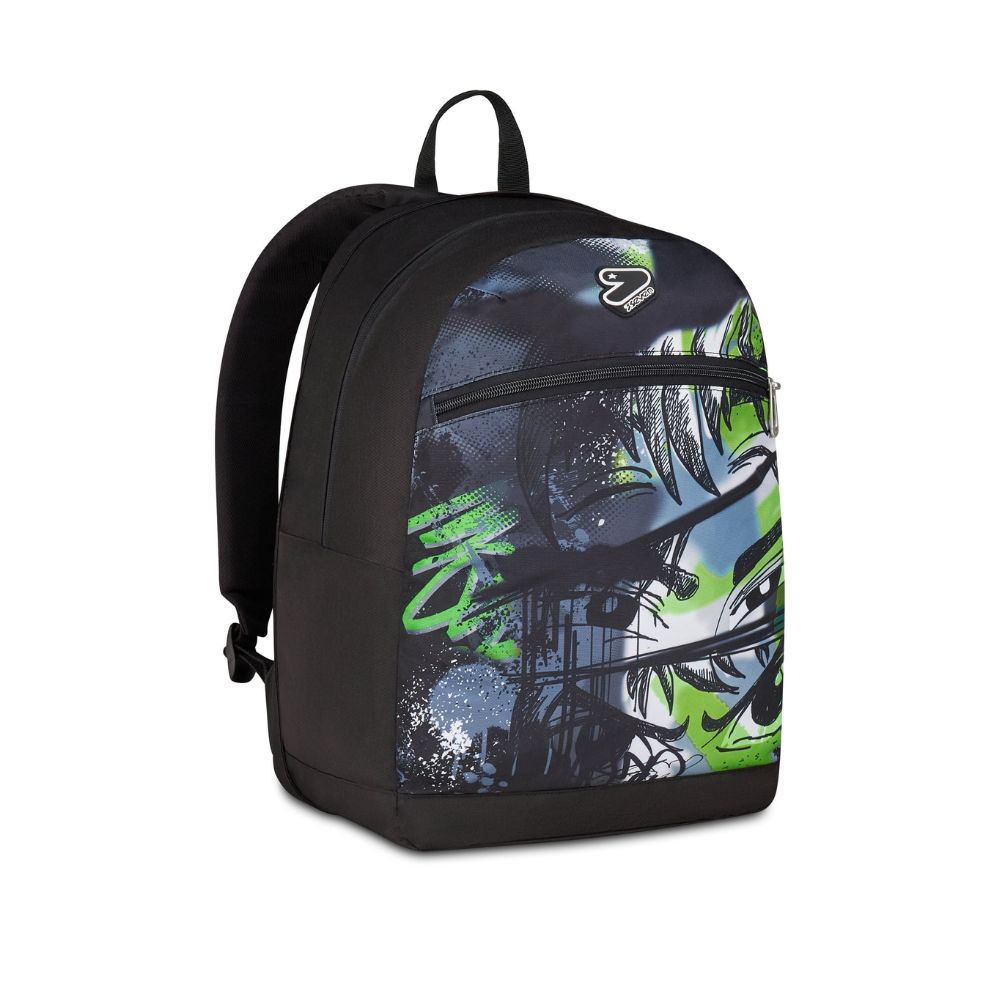 Zaino Reversibile Seven® The Double Gray Shadow con Earphones Wireless LED