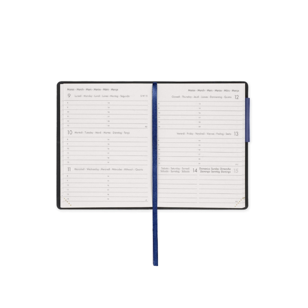 Agenda Settimanale 12 Mesi 2026 Future Dusk Mini - Legami