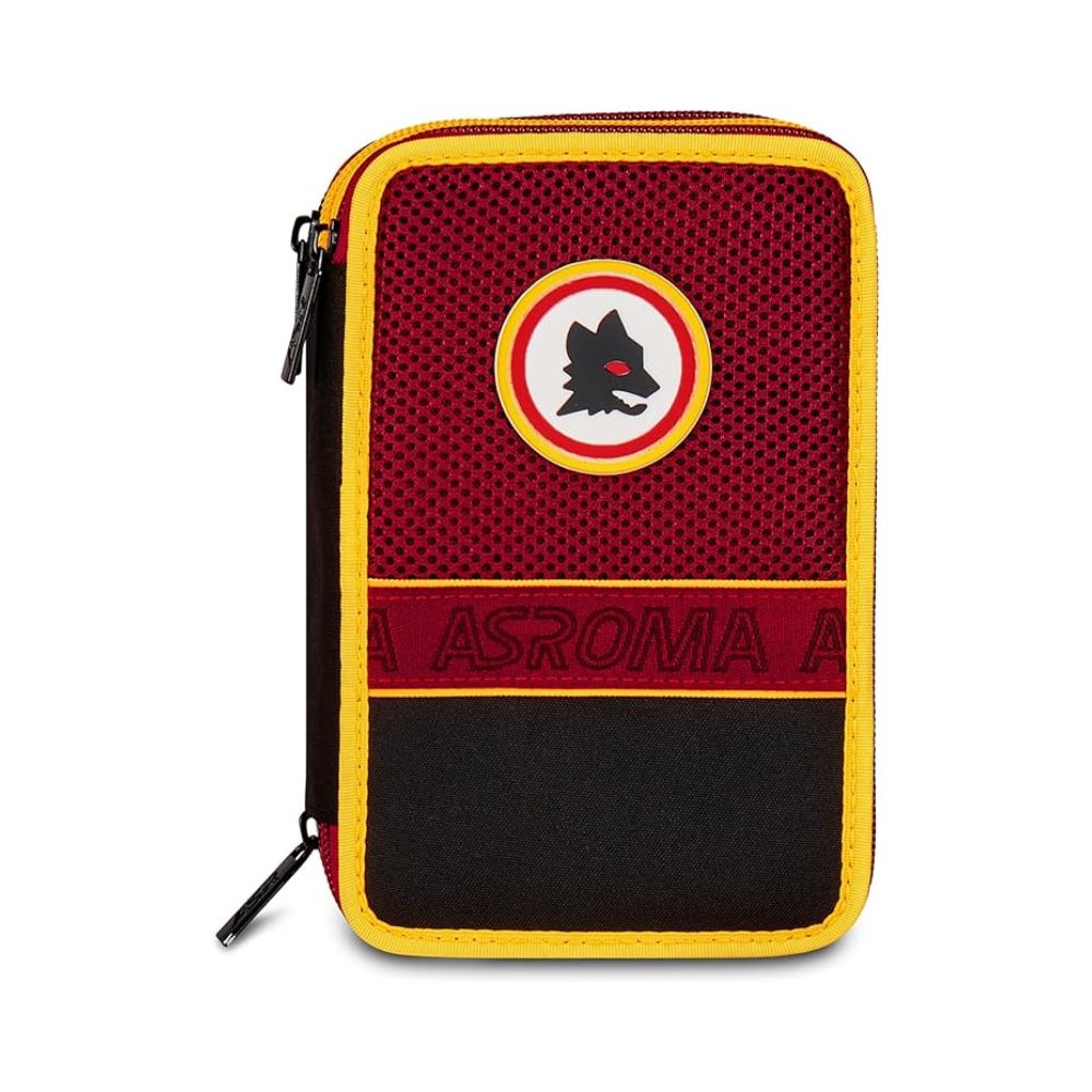 Astuccio Scuola 3 Zip AS Roma-Seven