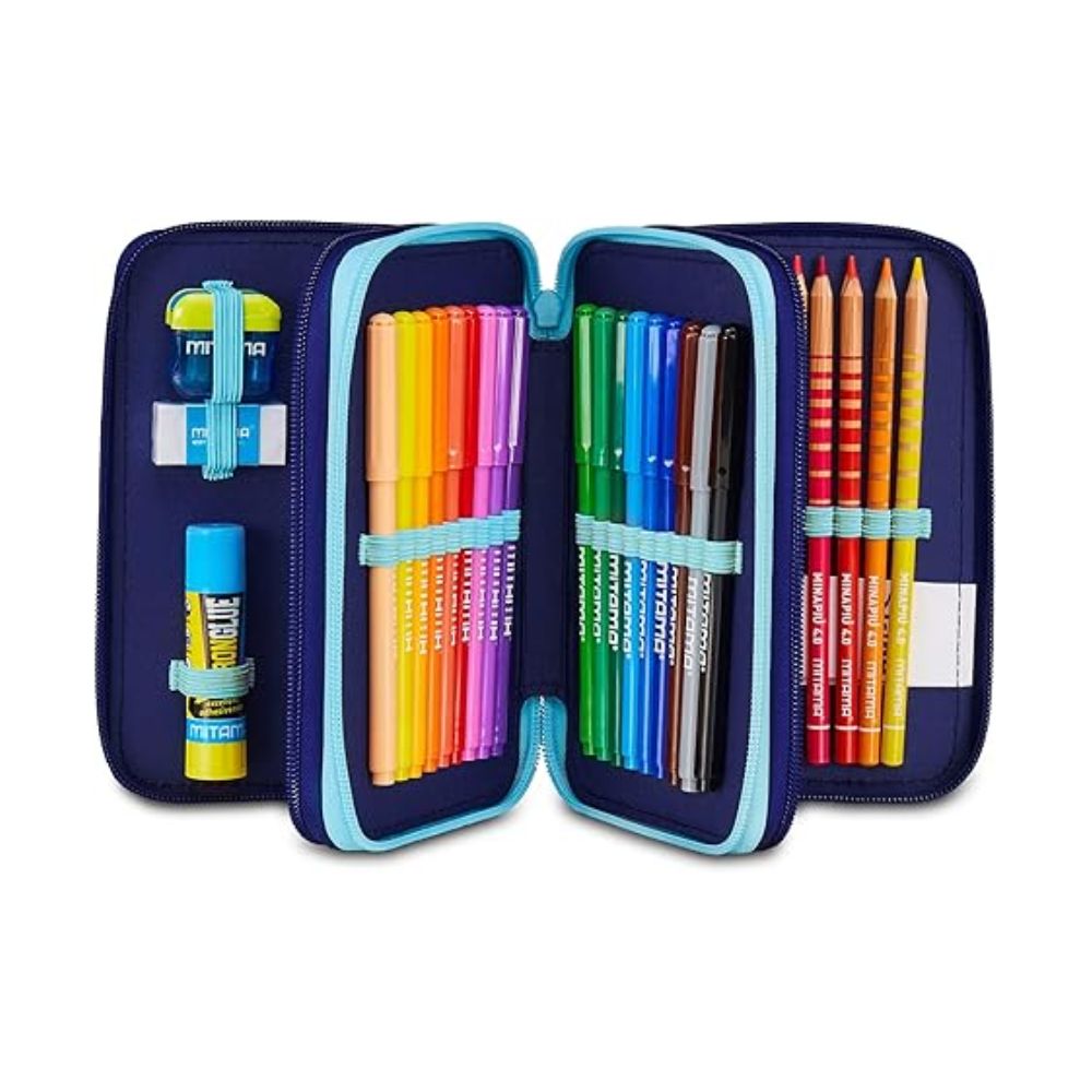 Astuccio Scuola Lilo & Stitch 3 Zip - Seven