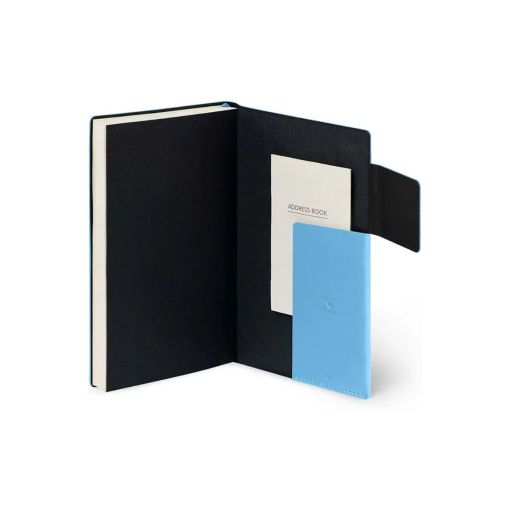 Agenda Settimanale 2026 Medium con Notebook – Retro Blue - Legami