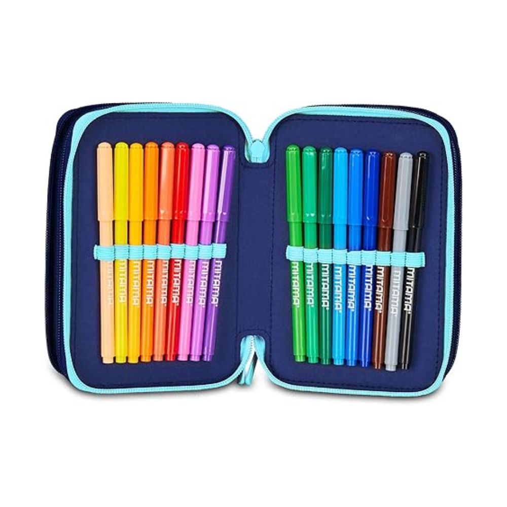 Astuccio Scuola Lilo & Stitch 3 Zip - Seven