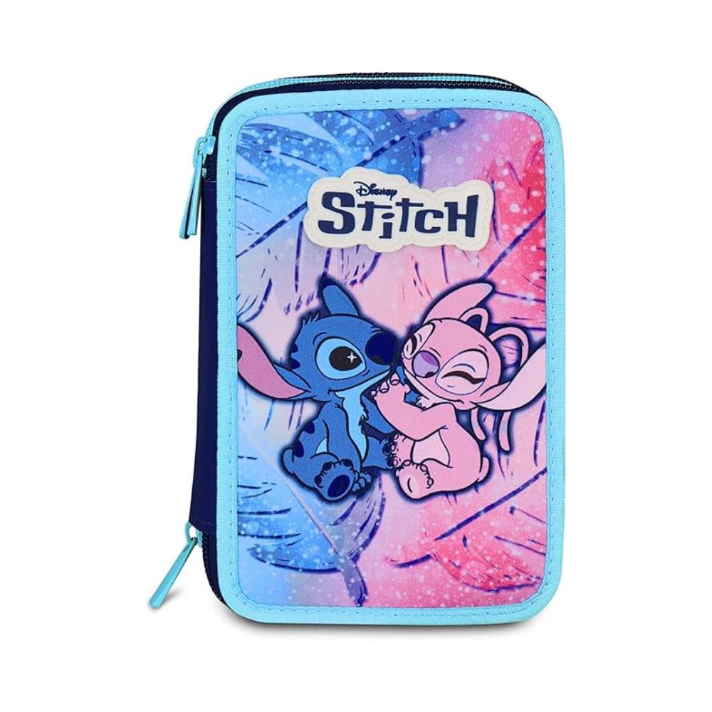 Astuccio Scuola Lilo & Stitch 3 Zip - Seven