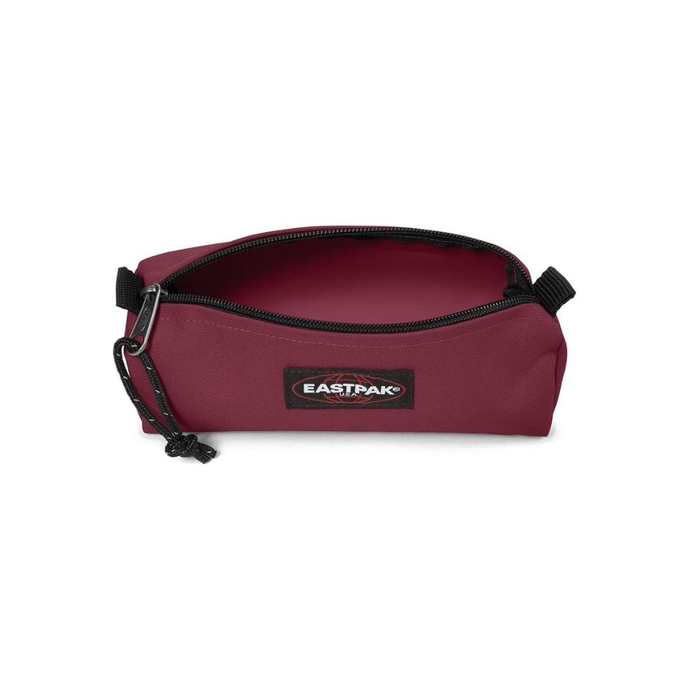 EASTPAK Benchmark Single, Astuccio portapenne Unisex - Adulto, Rosso (Bushy Burgundy)