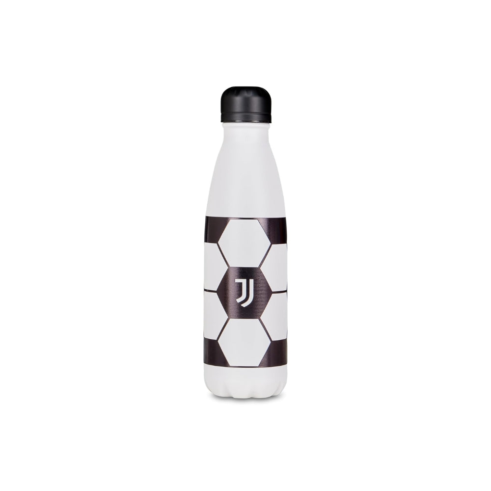 Seven Borraccia Termica Juventus, Bianco, 500ml, Acciaio Inox