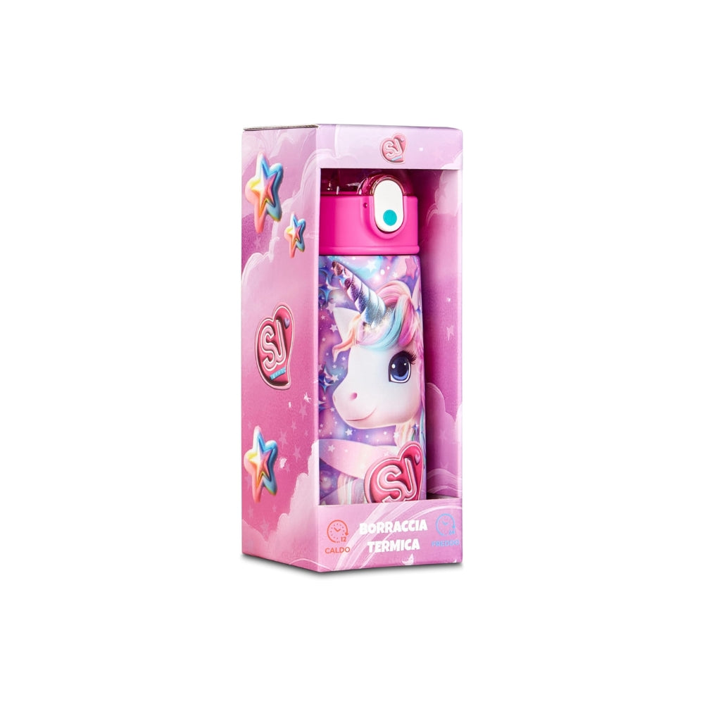 SJ GANG STYLE JAM GANG Borraccia termica, Multicolore, 500 ml, Acciaio Inox