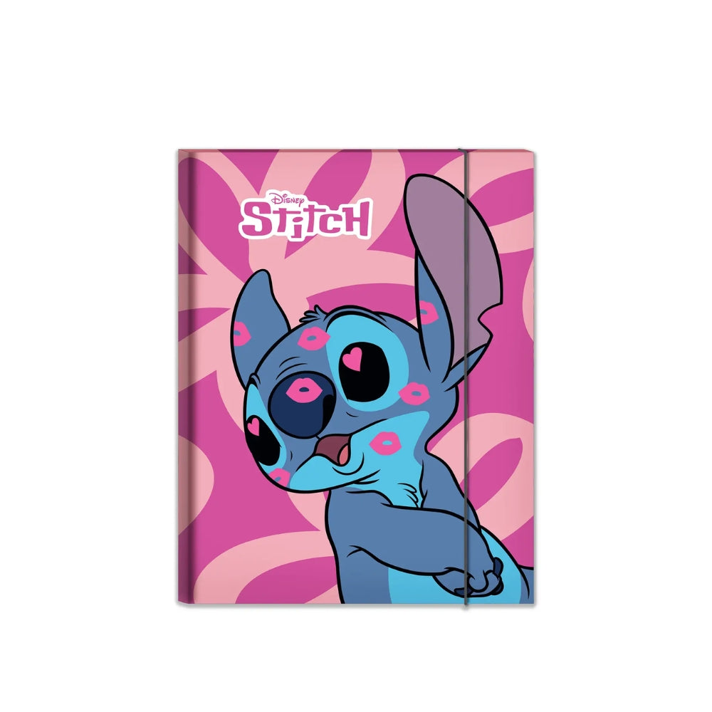 Cartellina Elastico Lilo & Stitch 25x34x1 cm