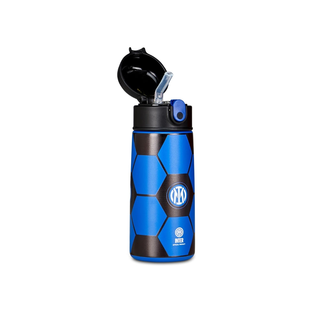 Seven Borraccia Kid INTER, Nero, 460 ml, Acciaio Inox