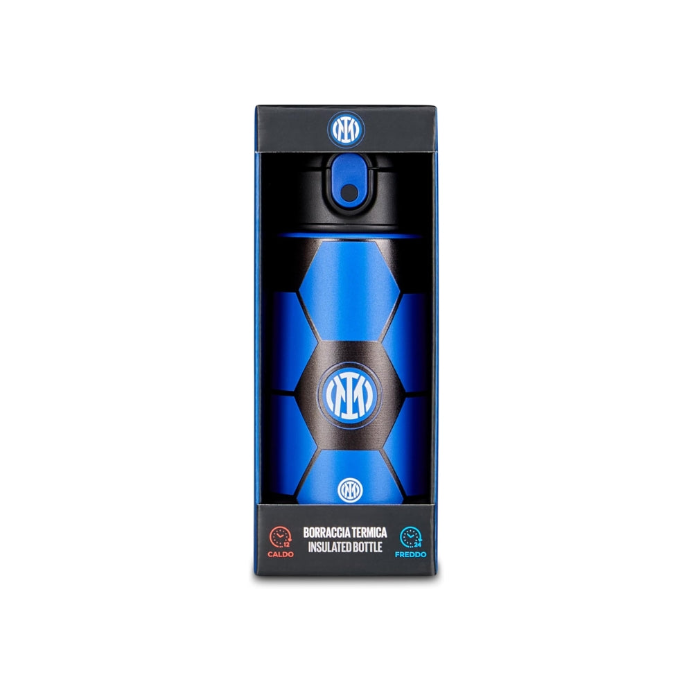 Seven Borraccia Kid INTER, Nero, 460 ml, Acciaio Inox