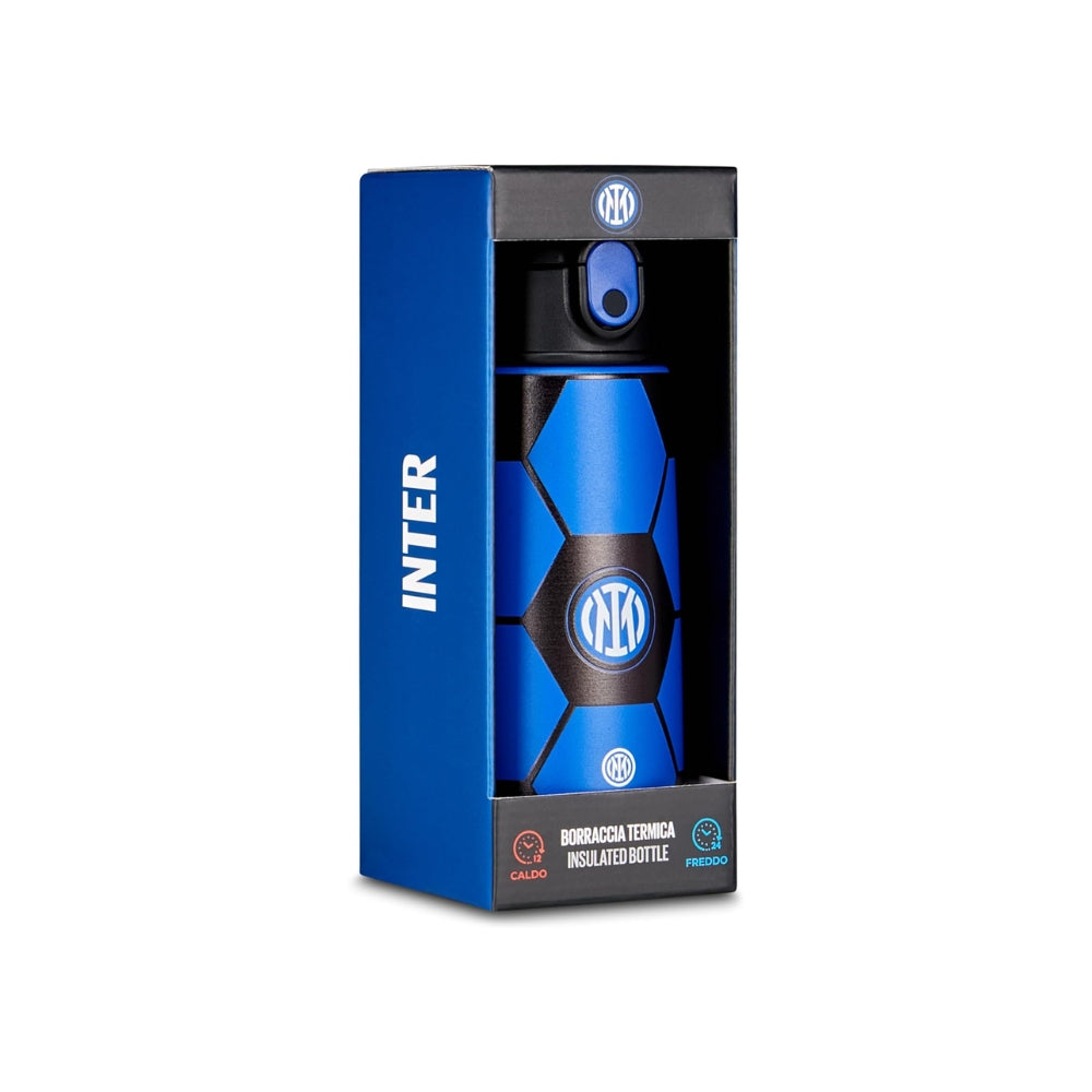 Seven Borraccia Kid INTER, Nero, 460 ml, Acciaio Inox