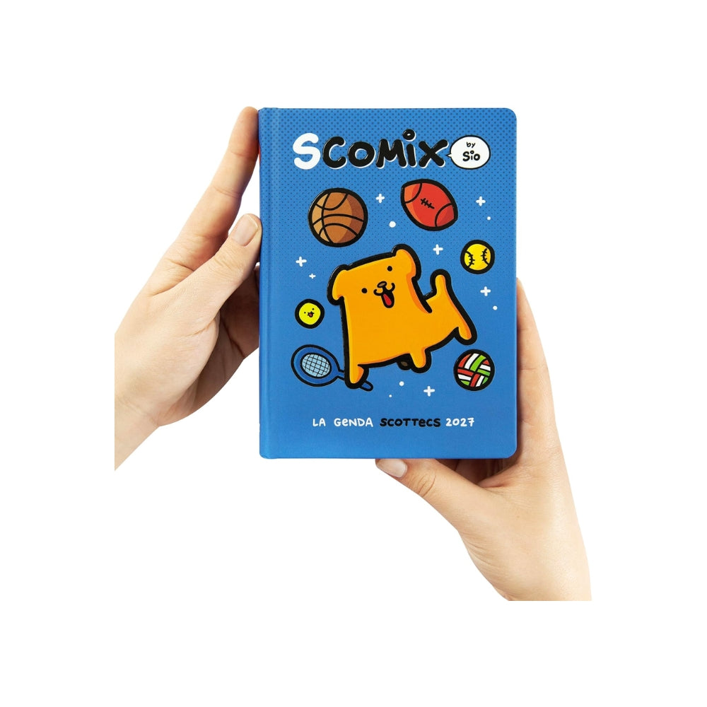 COMIX Scomix by Sio – Agenda Giornaliera 16 Mesi 2026-2027