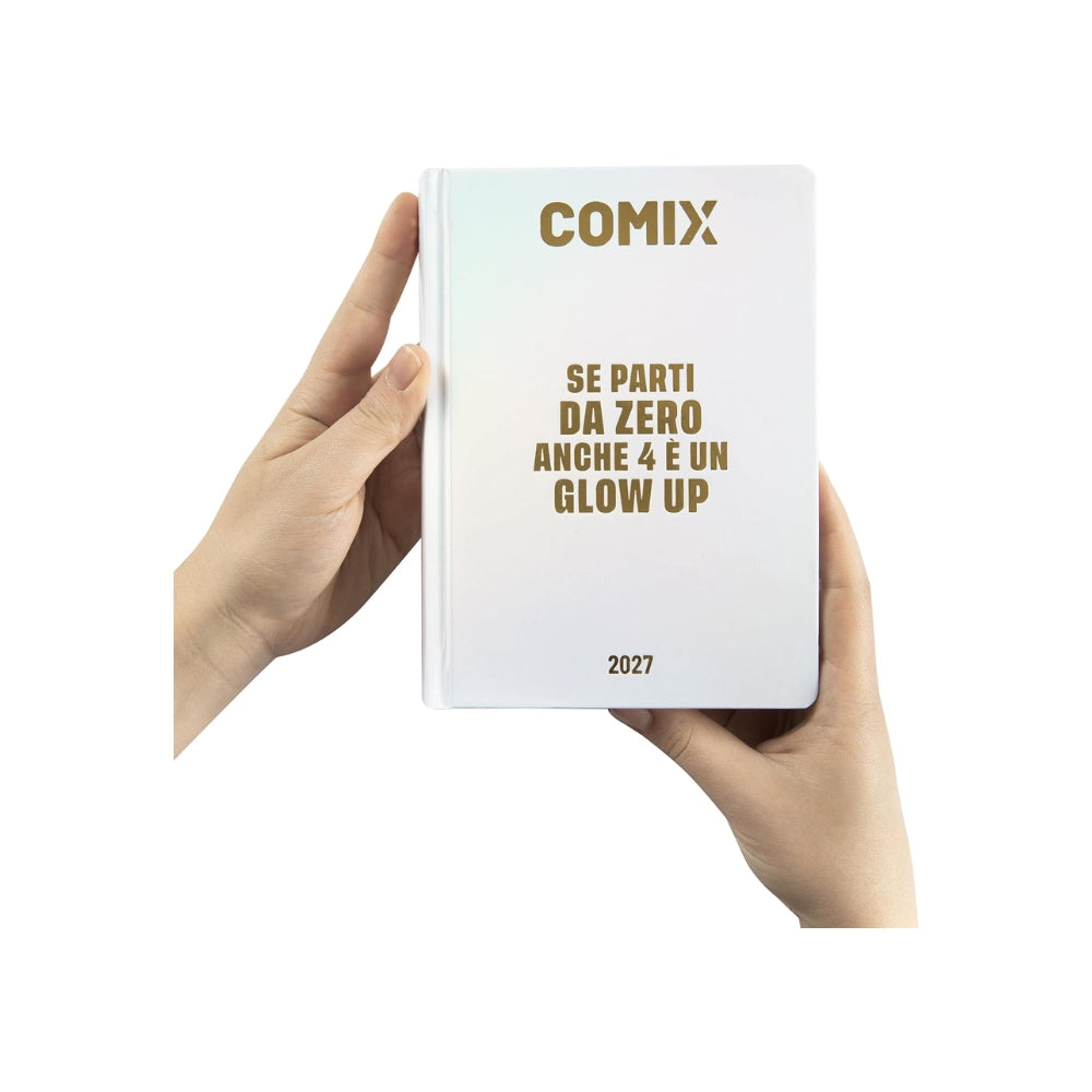 COMIX - Agenda 2027 Giornaliera 16 Mesi, Diario per Scuole Medie e Superiori, con Copertina Rigida