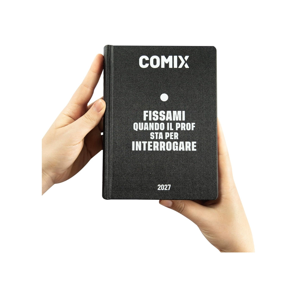 COMIX - Agenda 2027 Giornaliera 16 Mesi, Diario per Scuole Medie e Superiori, con Copertina Rigida