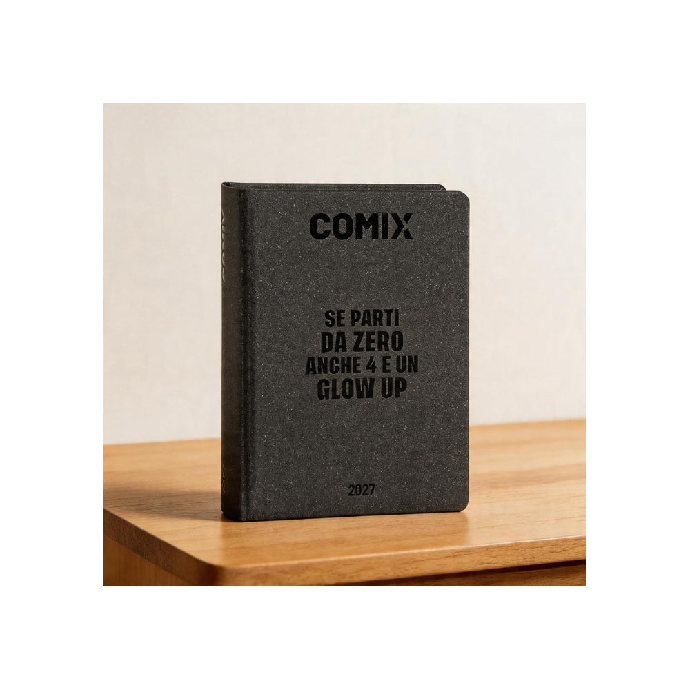 COMIX - Agenda 2027 Giornaliera 16 Mesi, Diario per Scuole Medie e Superiori, con Copertina Rigida