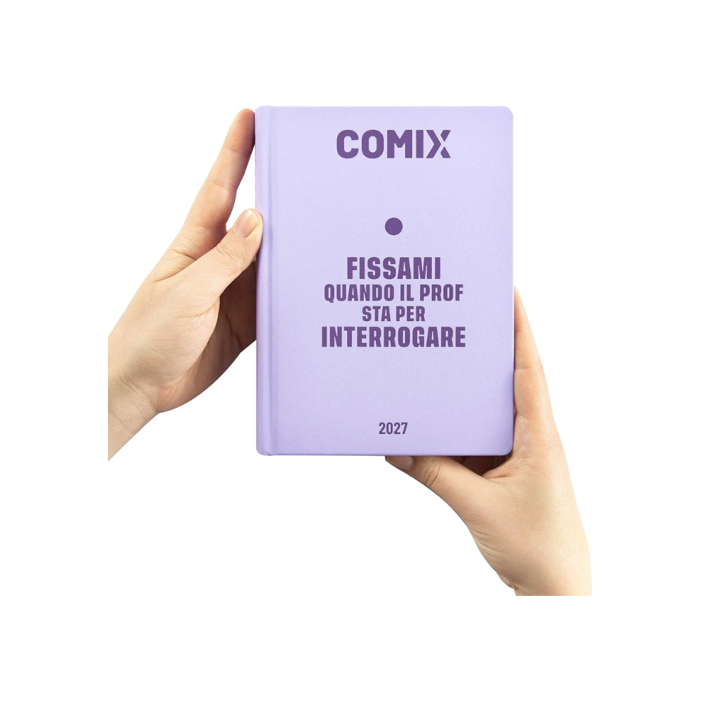 COMIX - Agenda 2027 Giornaliera 16 Mesi, Diario per Scuole Medie e Superiori, con Copertina Rigida