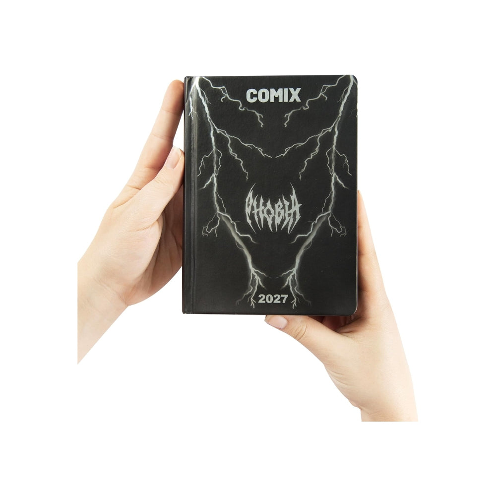 COMIX - Agenda Giornaliera 2027 Limited Fashion Edition, Diario Scuola per Ragazzi e Ragazze, Copertina Rigida con Grafica