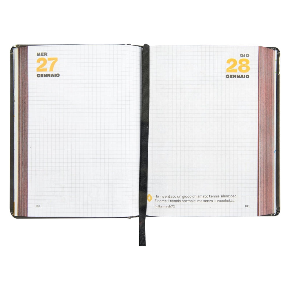 COMIX - Agenda Giornaliera 2027 Limited Fashion Edition, Diario Scuola per Ragazzi e Ragazze, Copertina Rigida con Grafica