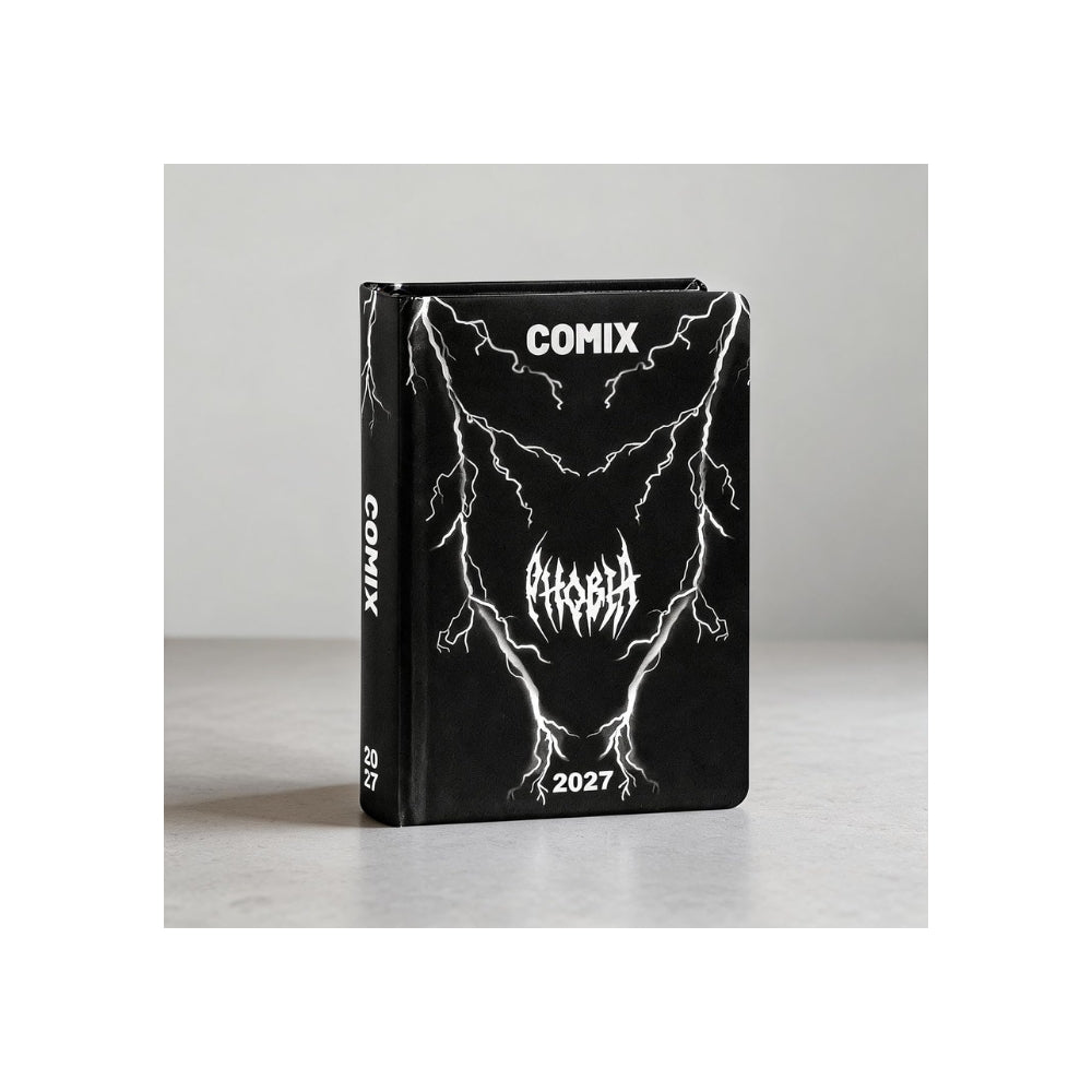 COMIX - Agenda Giornaliera 2027 Limited Fashion Edition, Diario Scuola per Ragazzi e Ragazze, Copertina Rigida con Grafica