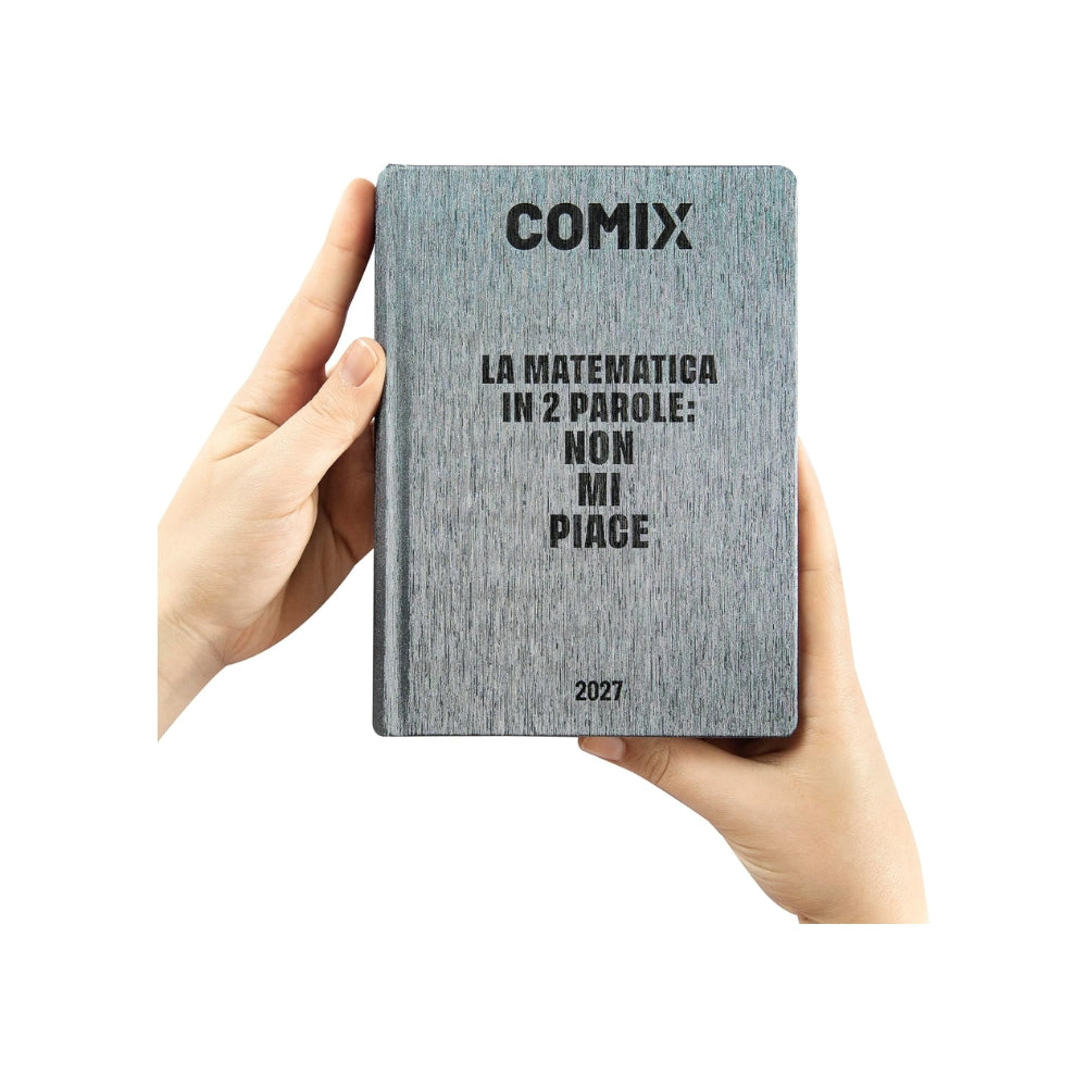 COMIX - Agenda 2027 Giornaliera 16 Mesi, Diario per Scuole Medie e Superiori, con Copertina Rigida