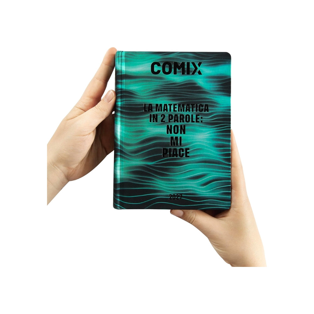 COMIX - Agenda 2027 Giornaliera 16 Mesi, Diario per Scuole Medie e Superiori, con Copertina Rigida
