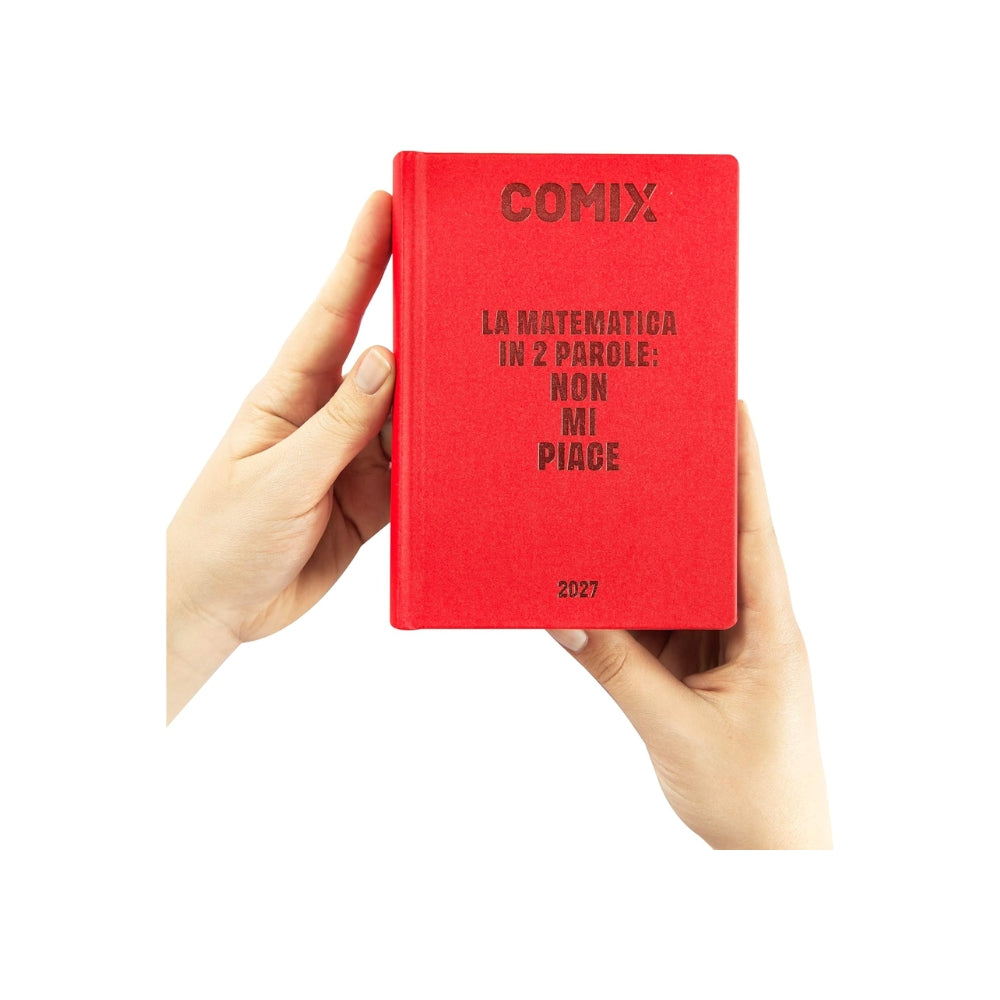 COMIX Agenda 2027 Giornaliera 16 Mesi Mini – Copertina Rigida con Grafiche e Fumetti