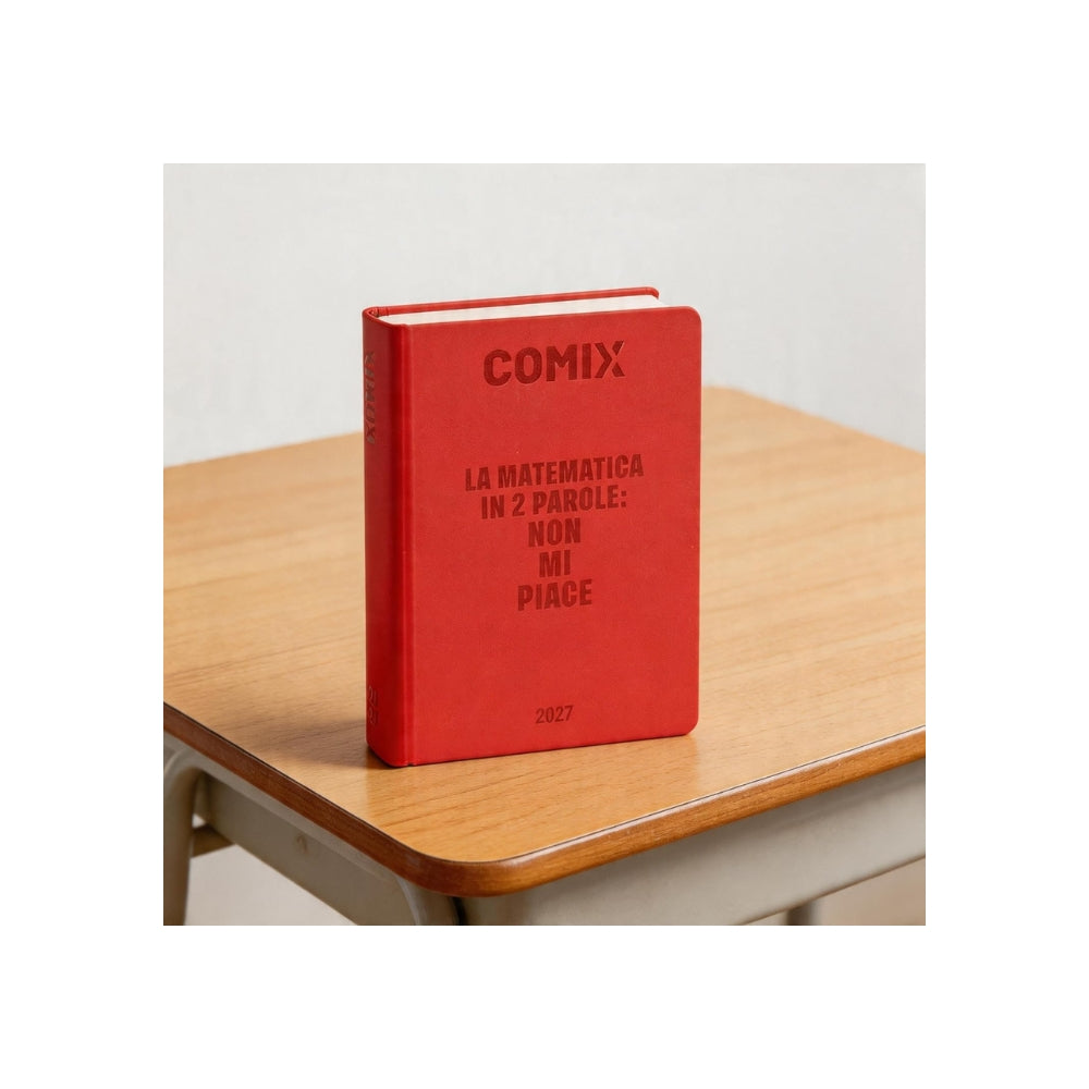 COMIX Agenda 2027 Giornaliera 16 Mesi Mini – Copertina Rigida con Grafiche e Fumetti