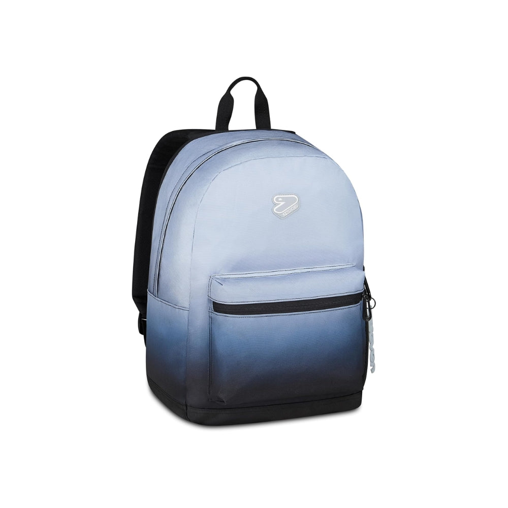 Seven Zaino Scuola Round Shade Tech Celeste 29L – Tecnologia, comfort e stile per scuola e tempo libero
