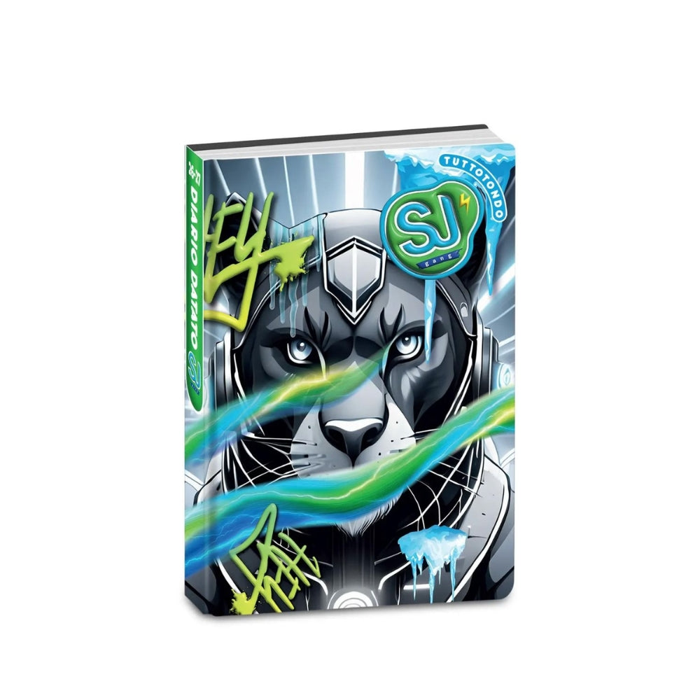 Diario agenda scuola 10 mesi datato seven sj gang animali boy