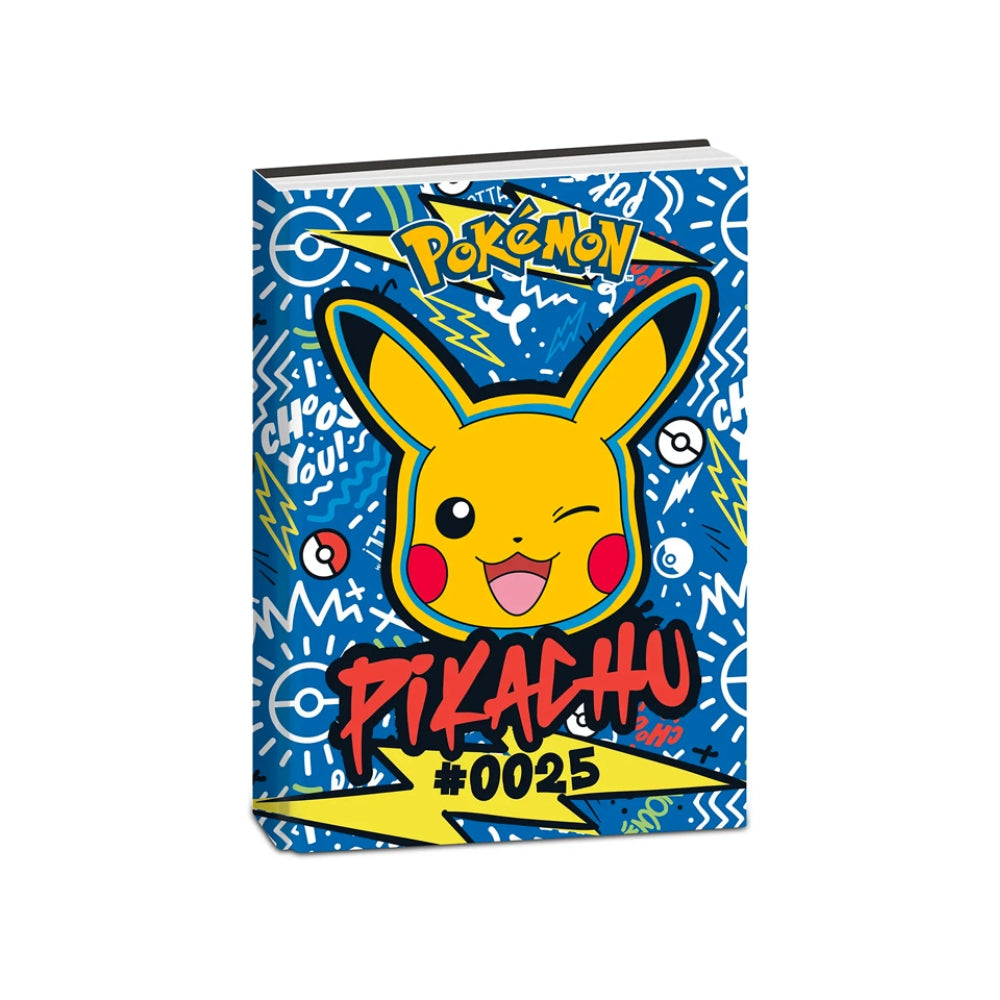 Diario Agenda 10 Mesi Pokémon Non Datato 14,5x20,6 cm - Seven