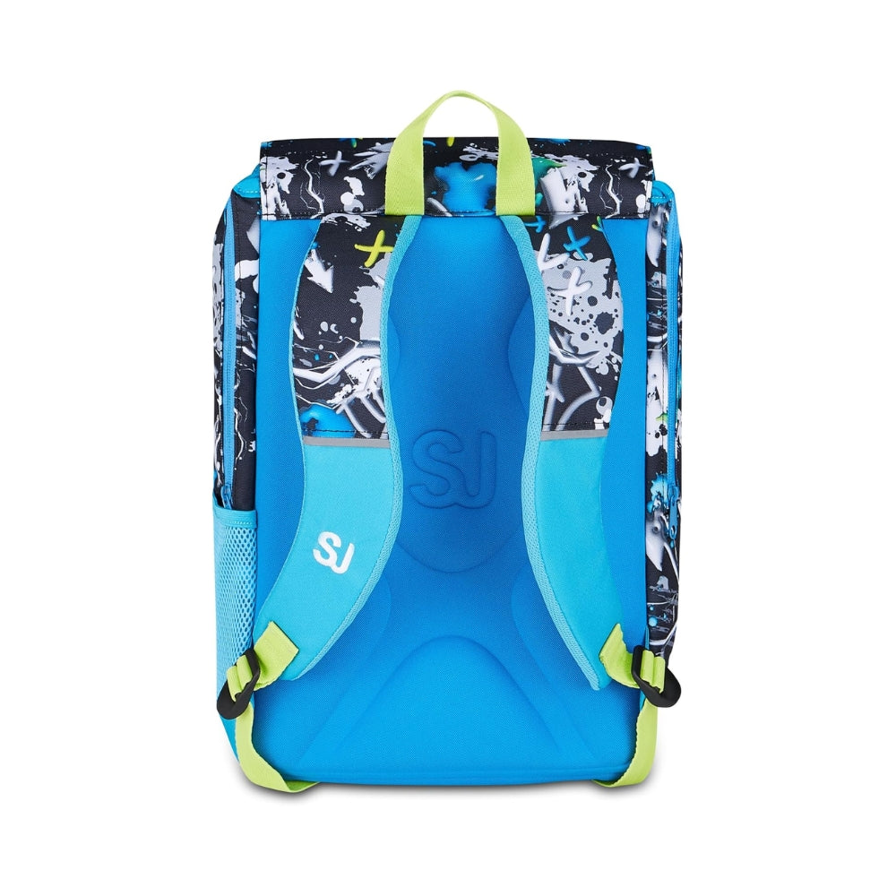 SJ Gang Style Jam Gang Zaino Scuola Estensibile Big Glace Panther Boy – Celeste, 24 L