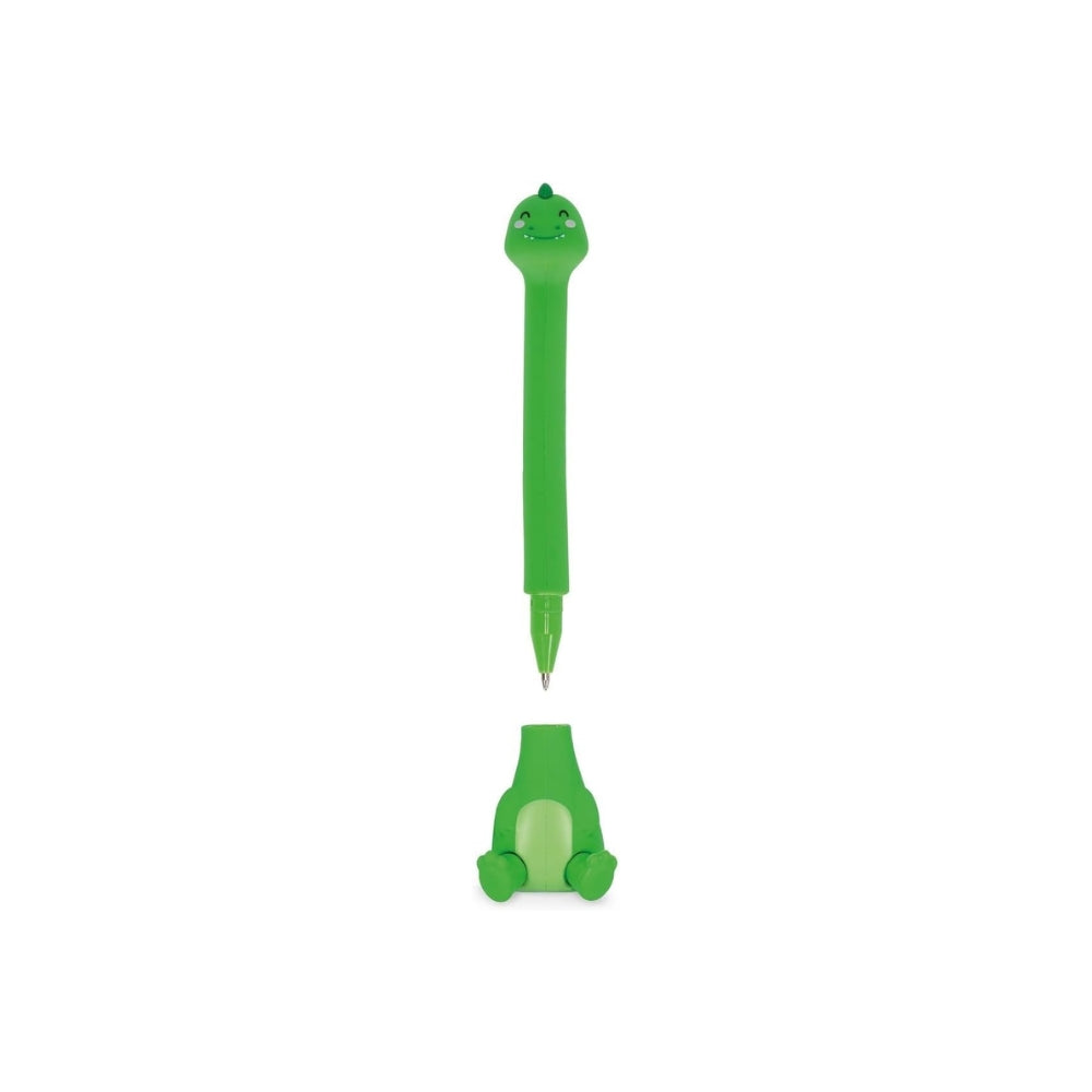 Legami - Penna a Sfera Dino con Base- Stand-Ink Ovation - Inchiostro Nero