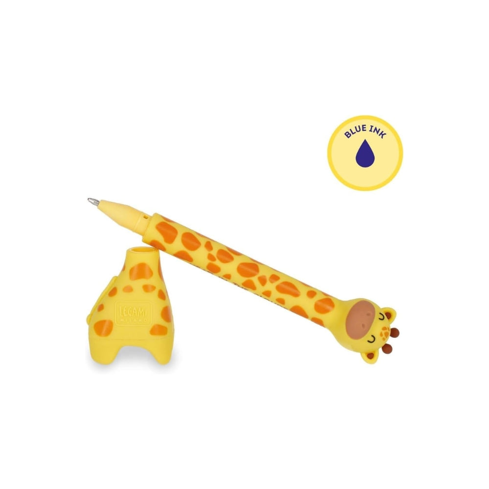 Penna a Sfera Giraffe con Base - Stand-Ink Ovation - Inchiostro Blu