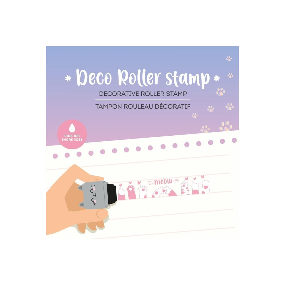 Timbro Decorativo a Rullo - Kitty - Roller Stamp