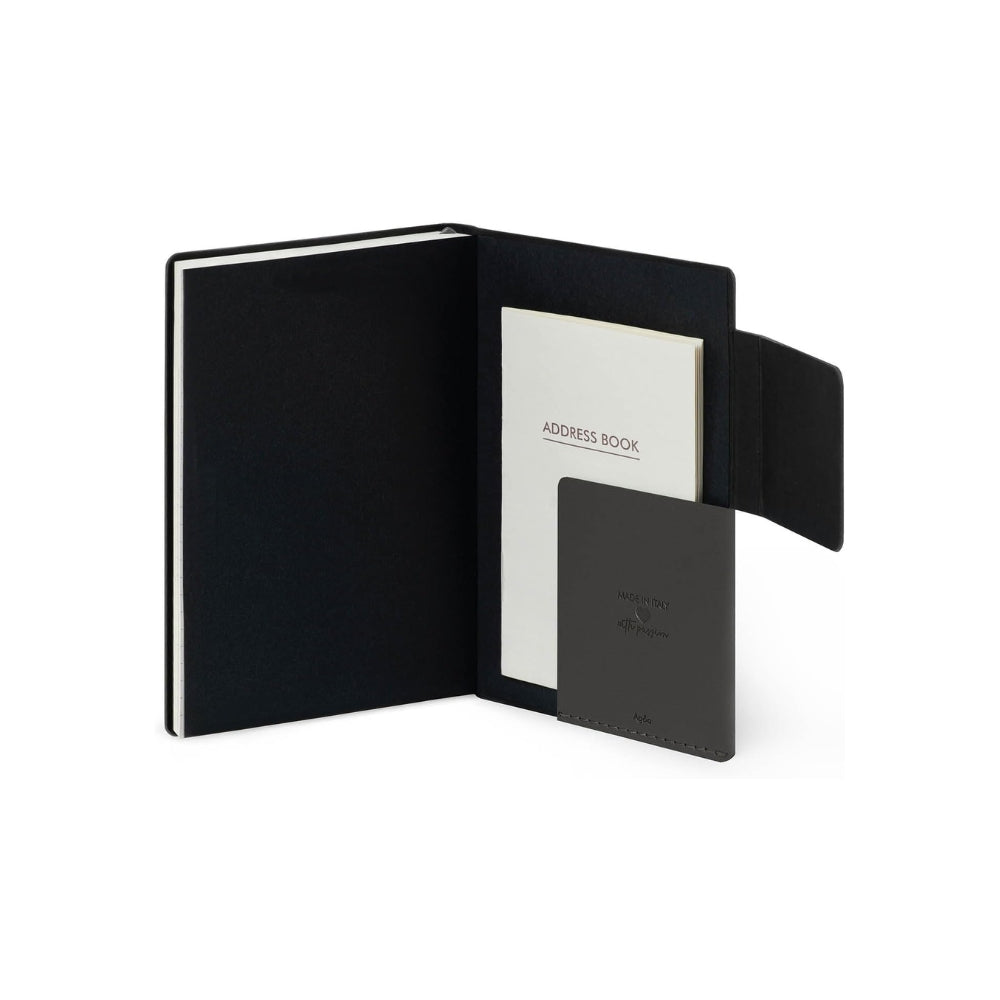 Legami - Agenda Settimanale Small 2027, Black Suit, 12 Mesi, 9.5 x 13.5 cm