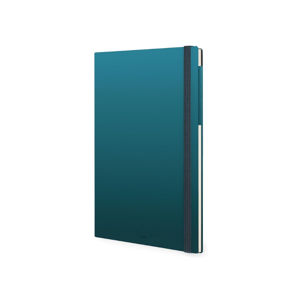 Legami - Agenda Settimanale Maxi 2027, Deep Teal, 12 Mesi, 19.5 x 26.5 cm