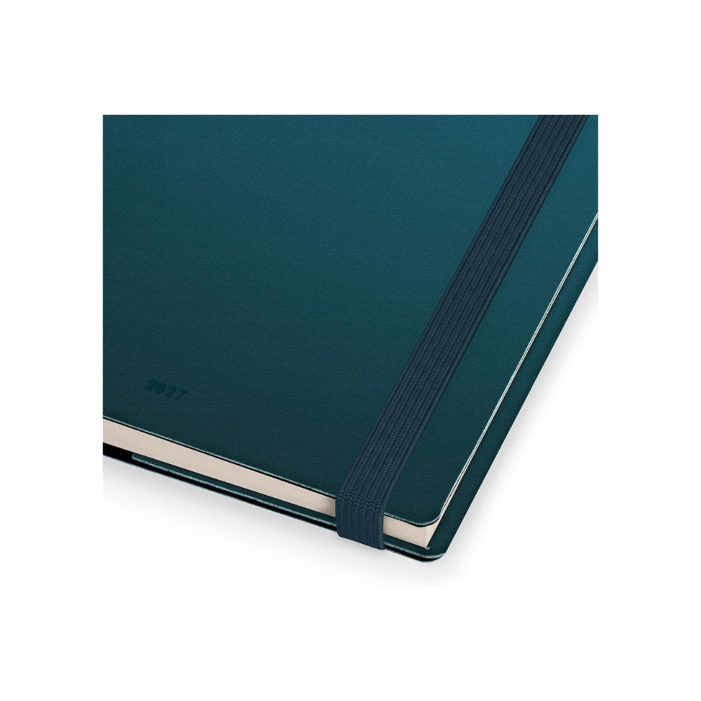 Legami - Agenda Settimanale Maxi 2027, Deep Teal, 12 Mesi, 19.5 x 26.5 cm