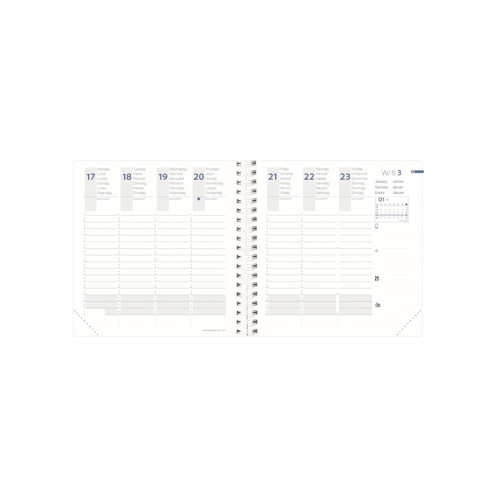 Agenda Quo Vadis TIME&LIFE MEDIUM 2027 ricambio (540122Q)