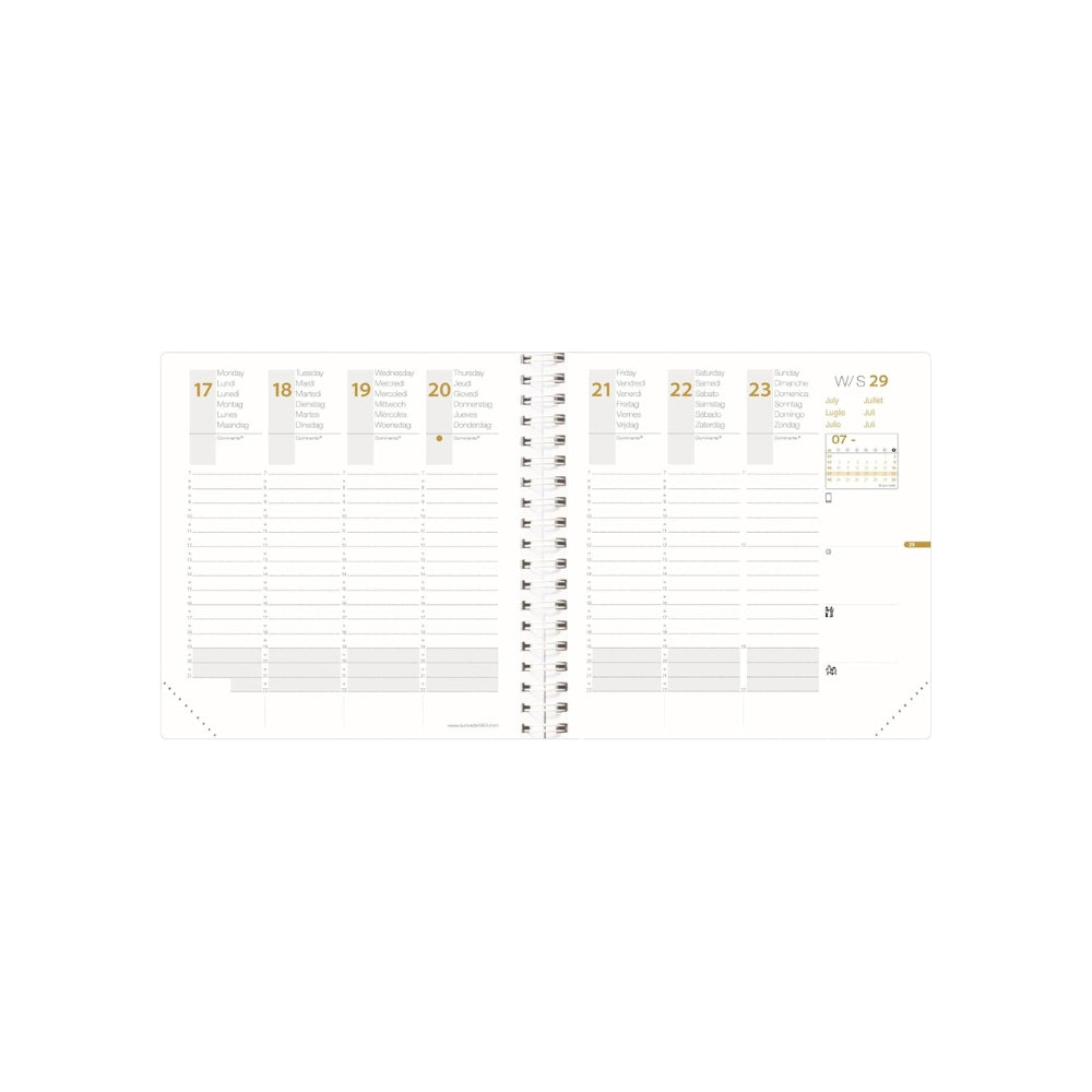 Agenda Quo Vadis TIME&LIFE MEDIUM 2027 ricambio (540122Q)
