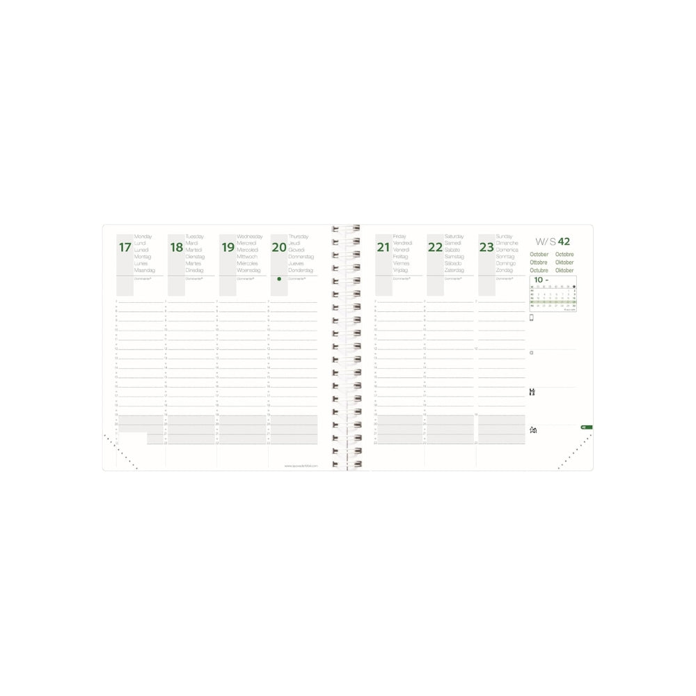 Agenda Quo Vadis TIME&LIFE MEDIUM 2027 ricambio (540122Q)