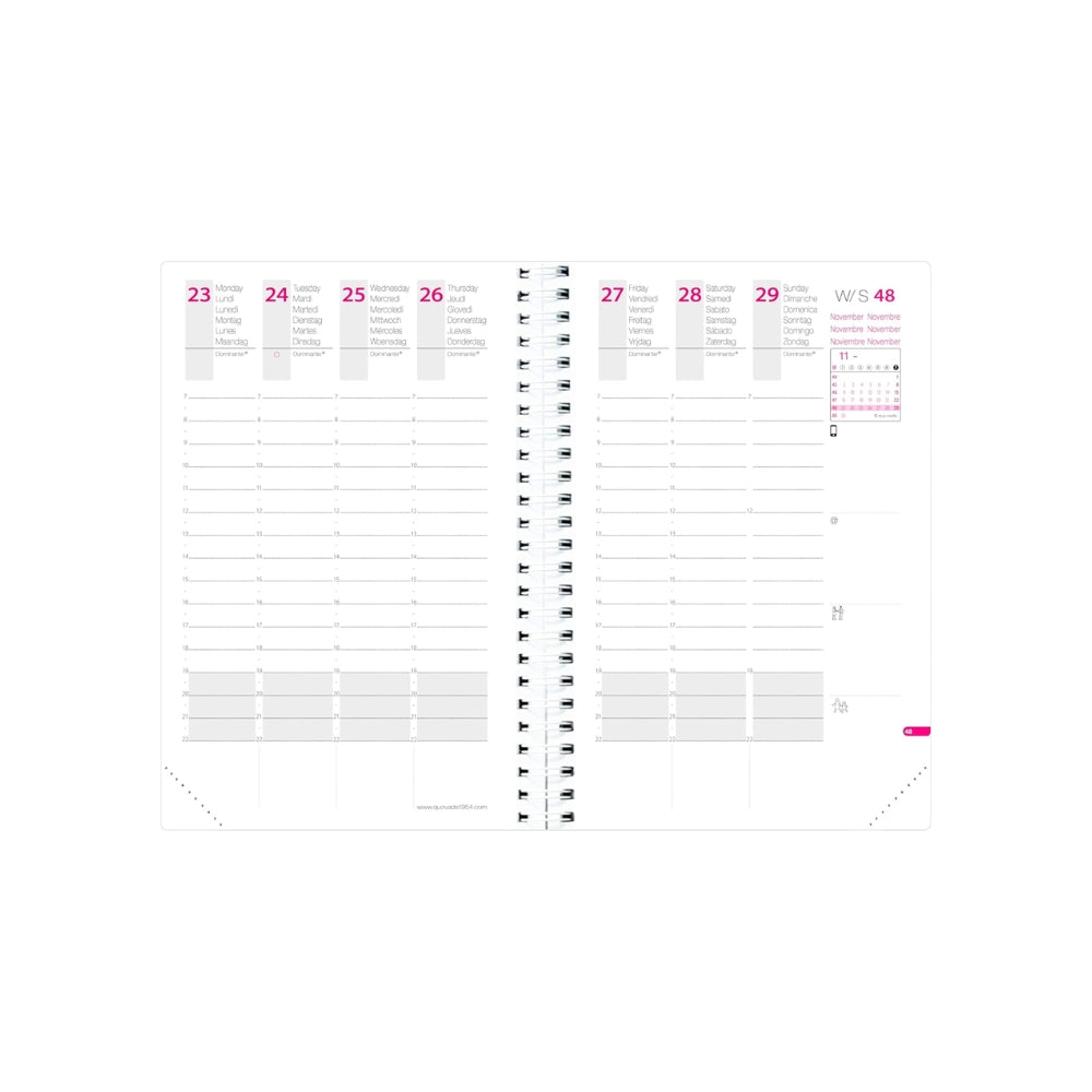 Agenda Quo Vadis TIME&LIFE POCKET 2027 ricambio (539127Q)