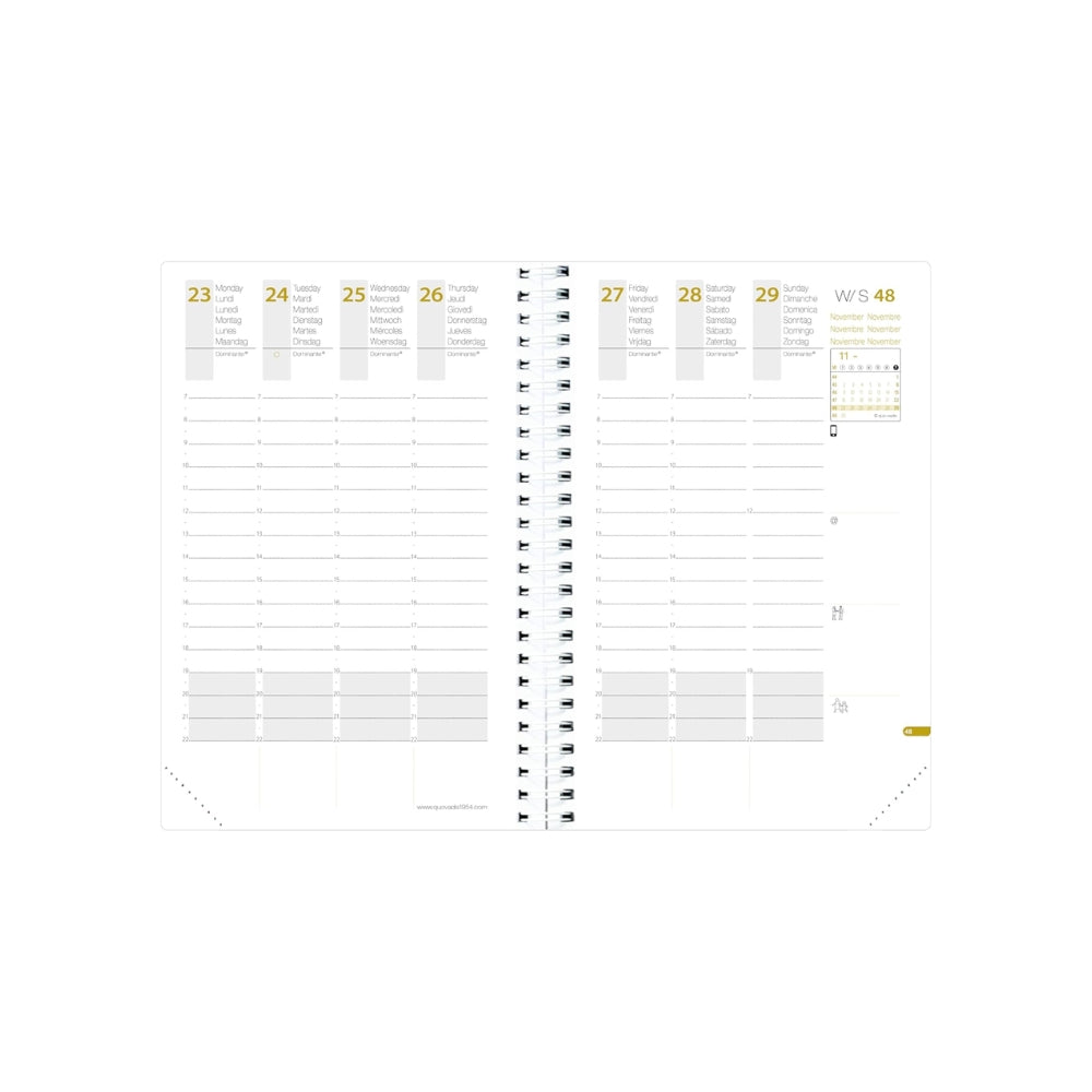 Agenda Quo Vadis TIME&LIFE POCKET 2027 ricambio (539127Q)