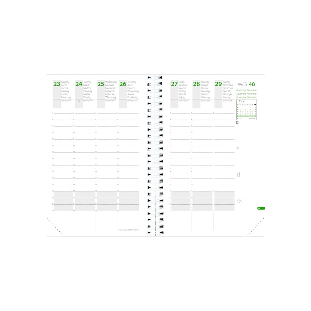 Agenda Quo Vadis TIME&LIFE POCKET 2027 ricambio (539127Q)