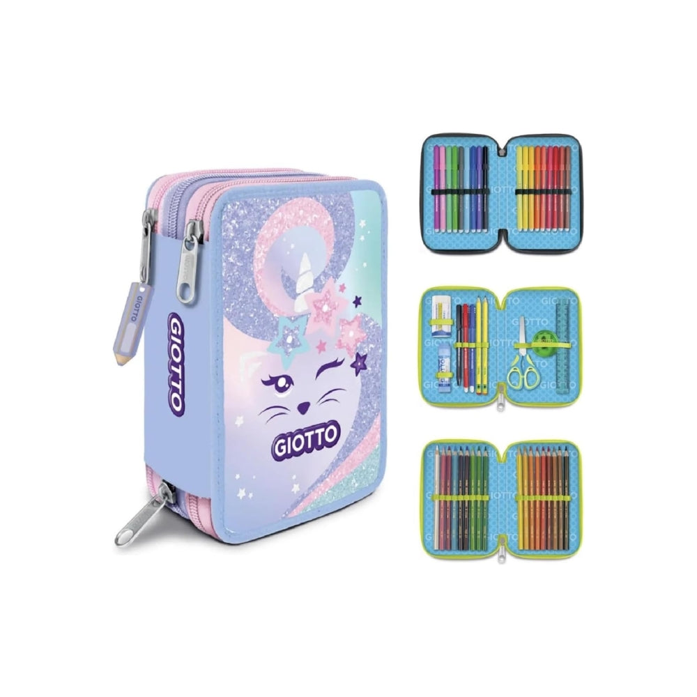 Giotto Catty Candy Astuccio 3 Zip Sweet Cat
