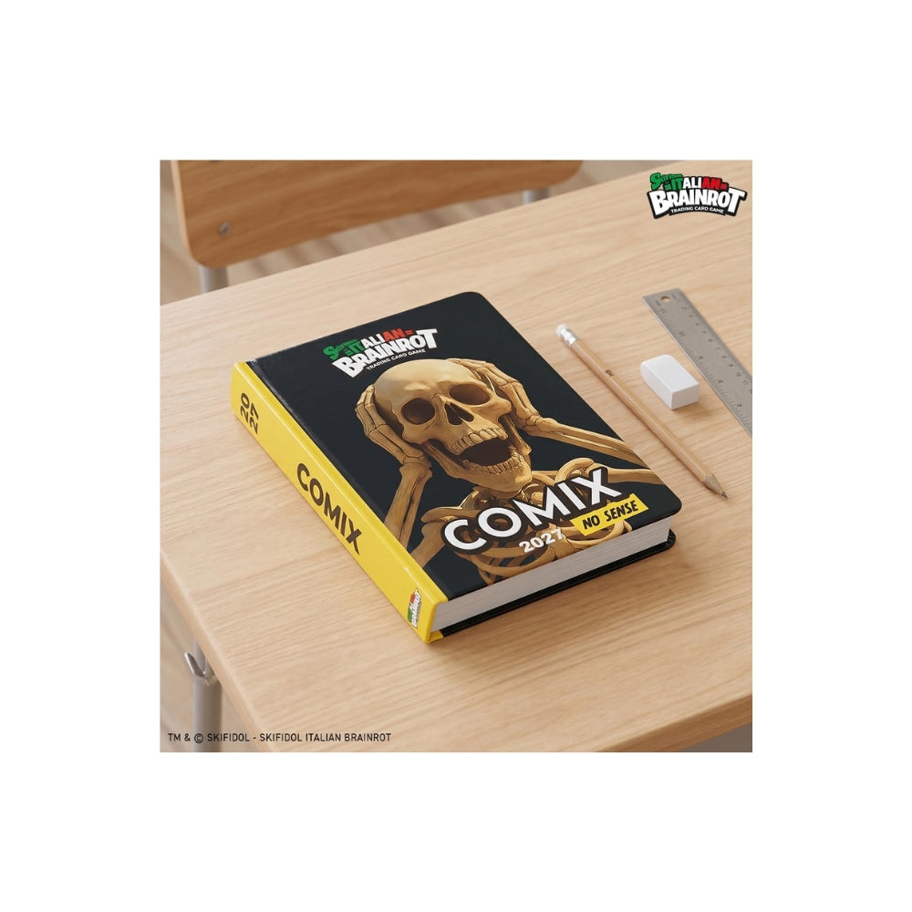 SKIFIDOL ITALIAN BRAINROT – Diario Scuola 2026-2027 con Card Collezionabili