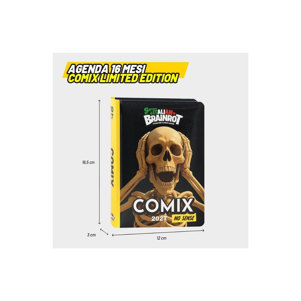 SKIFIDOL ITALIAN BRAINROT – Diario Scuola 2026-2027 con Card Collezionabili