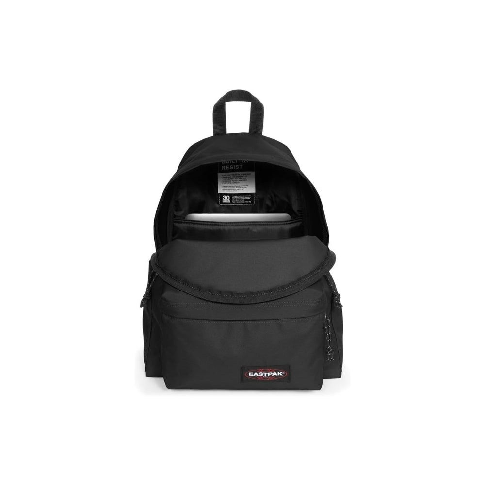 EASTPAK Zaino Modello Day Pak'r Colore Nero con Zip Aggiuntiva e Porta Laptop 13.3