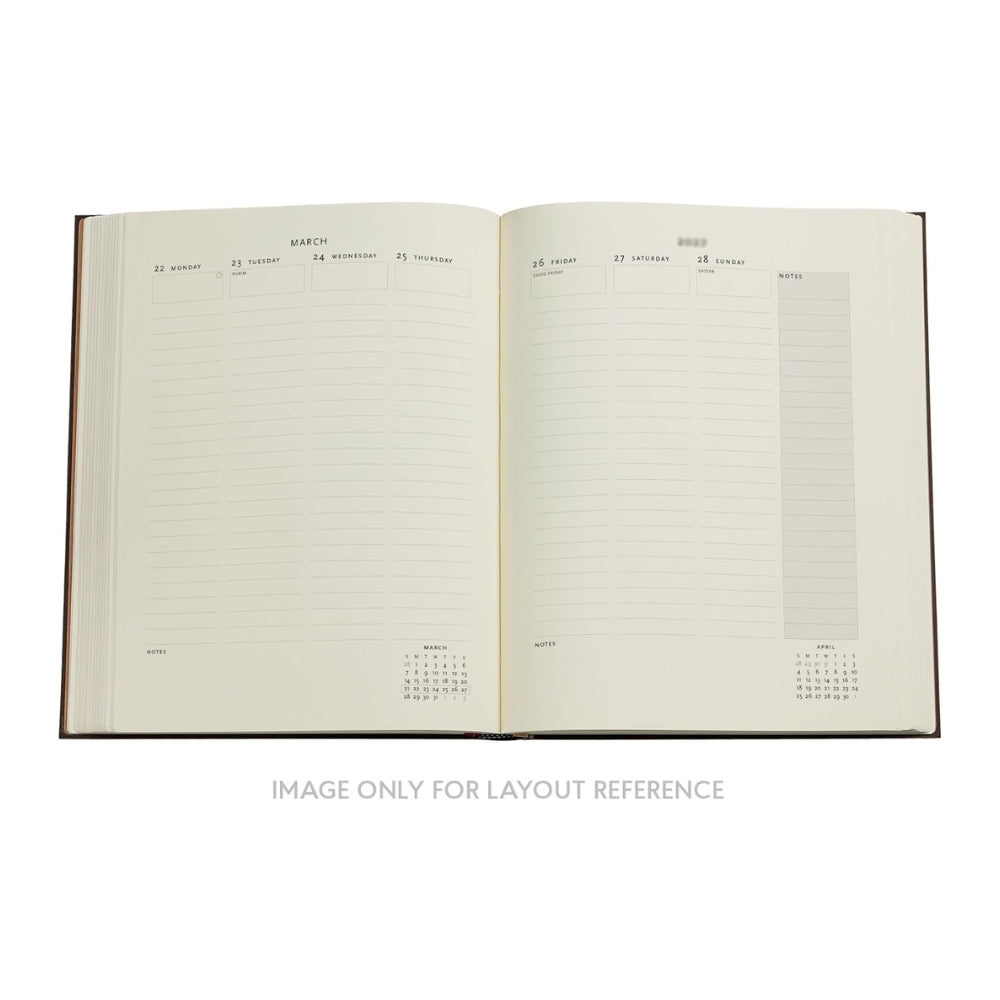 Agenda Paperblanks 2027 Wildflower Song Ultra Vertical Hardcover 12 Mesi