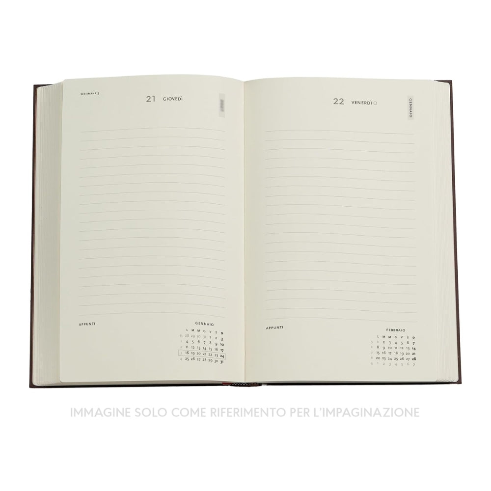 Agenda Paperblanks 2027 Giubileo di Diamante – Sangorski & Sutcliffe Maxi Giornaliera