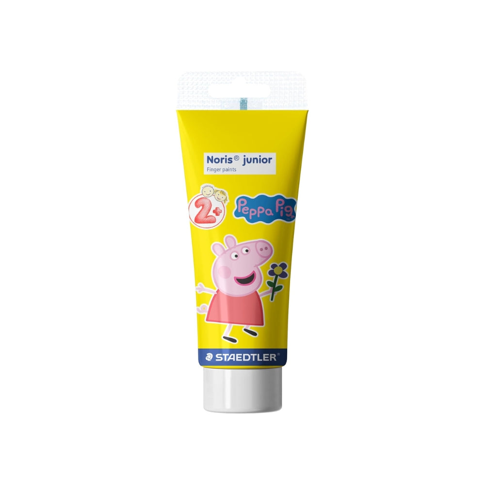 STAEDTLER Noris Junior Colori a Dita Peppa Pig Set da 4 – Primi Colori Creativi per Bambini