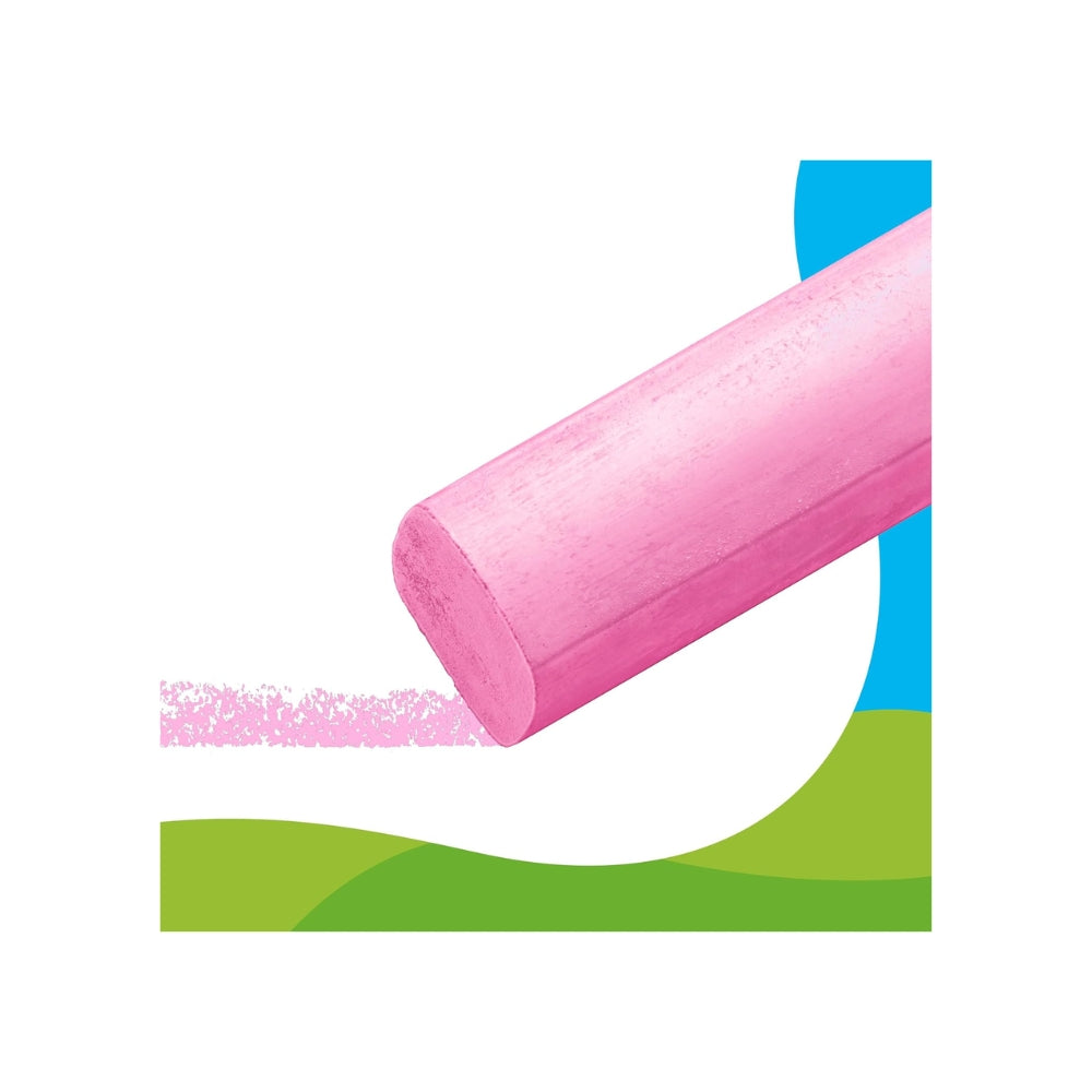 STAEDTLER Noris Junior Gessetti da Strada Peppa Pig Set da 6 – Gessetti Lavabili per Bambini